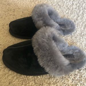 UGG Scuffette slippers, Black, size 7